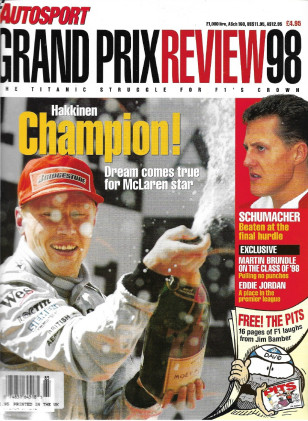 GRAND PRIX REVIEW by AUTOSPORT 1998